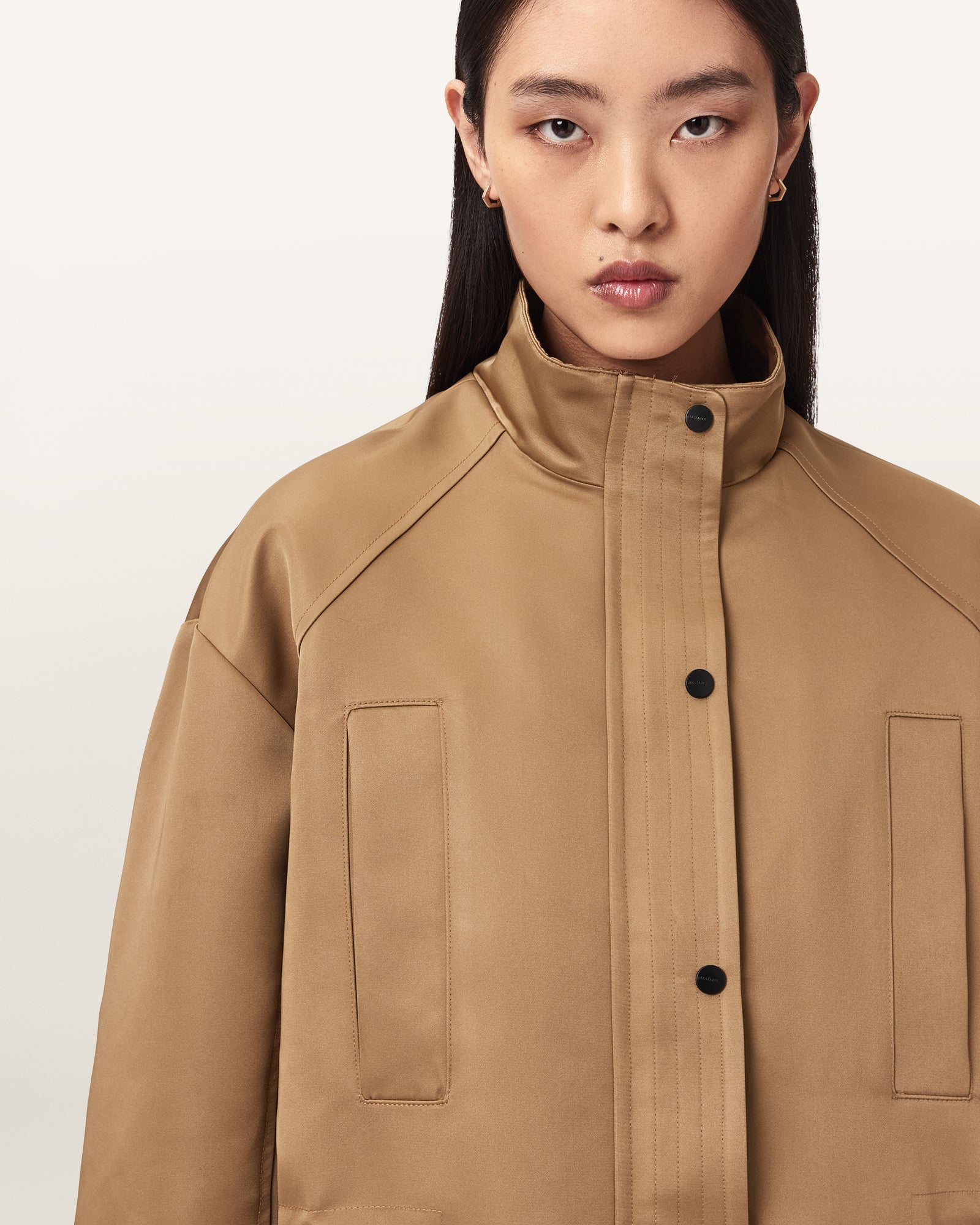 Rosy Brown ג'קט לנשים  Luellah ALLSAINTS