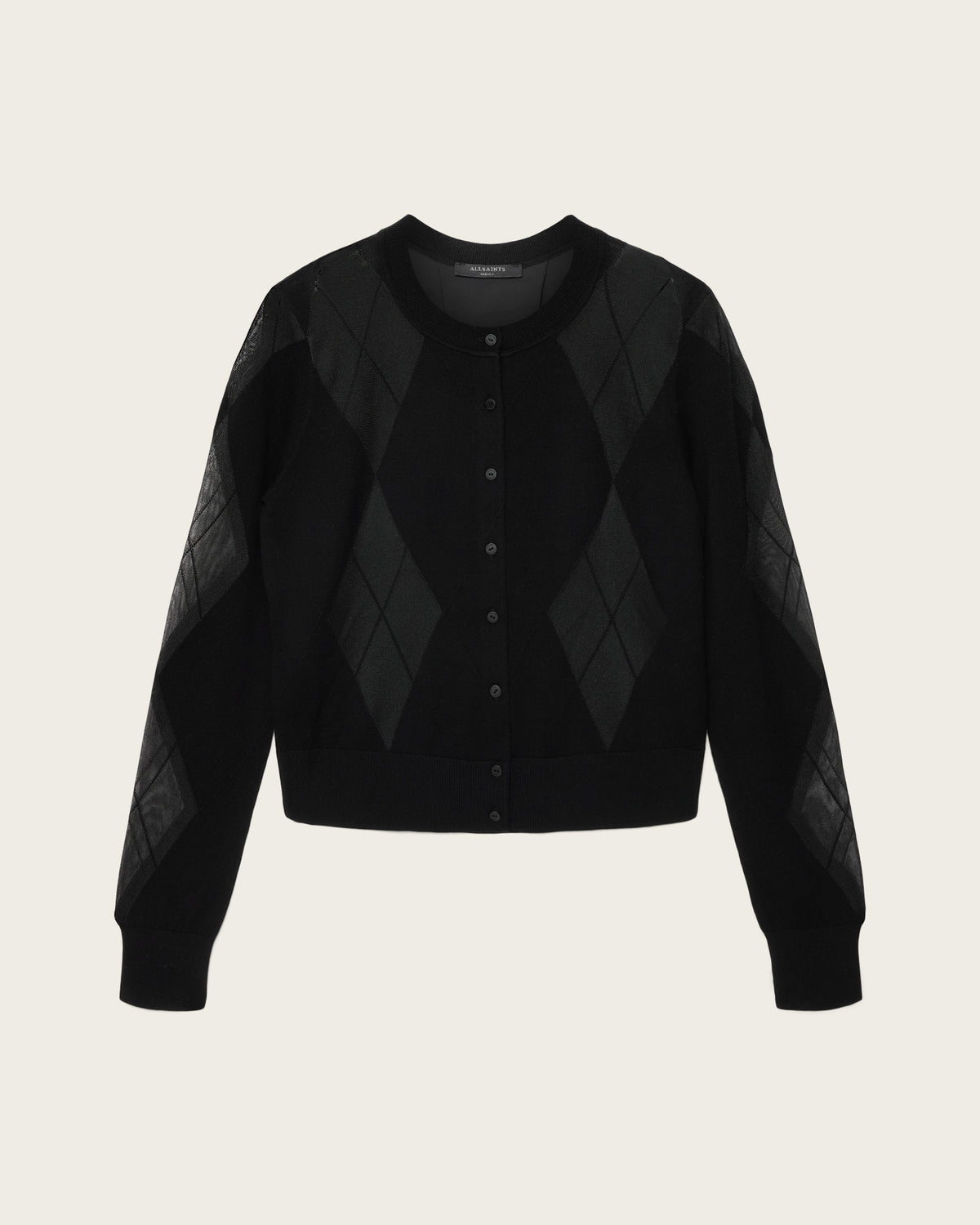 Black Bern cardigan קרדיגן לנשים ALLSAINTS