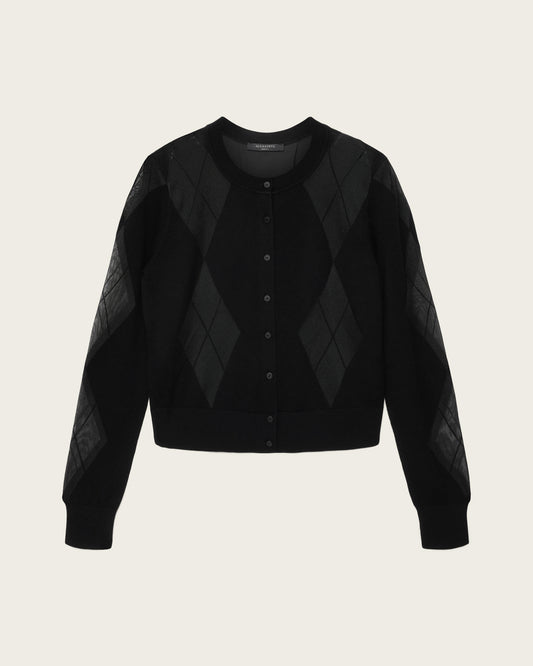 Black Bern cardigan קרדיגן לנשים ALLSAINTS