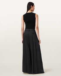 Seashell מכנסיים ארוכים לנשים Poppy Satin ALLSAINTS