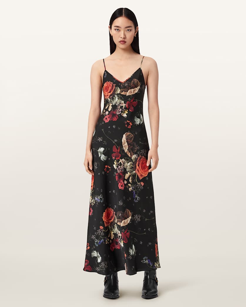 Seashell שמלת מקסי לנשים Bryony ALLSAINTS