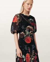Seashell שמלת מקסי לנשים Tiwa Floral ALLSAINTS