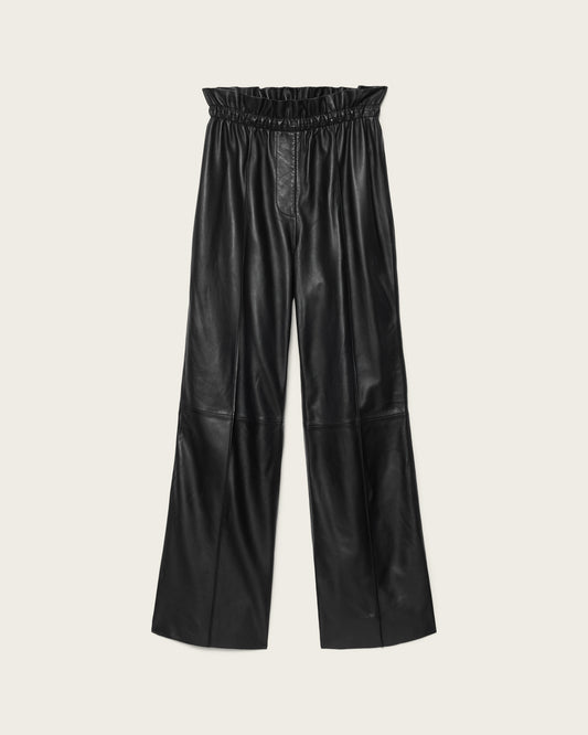 Dark Slate Gray Fran trouser מכנסיים ארוכים לנשים ALLSAINTS