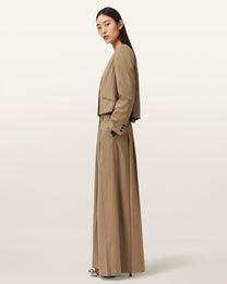 Seashell מכנסיים ארוכים לנשים Poppy Trouser ALLSAINTS