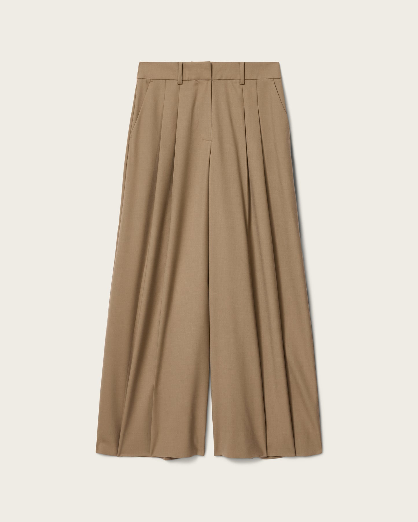 Rosy Brown מכנסיים ארוכים לנשים Poppy Trouser ALLSAINTS