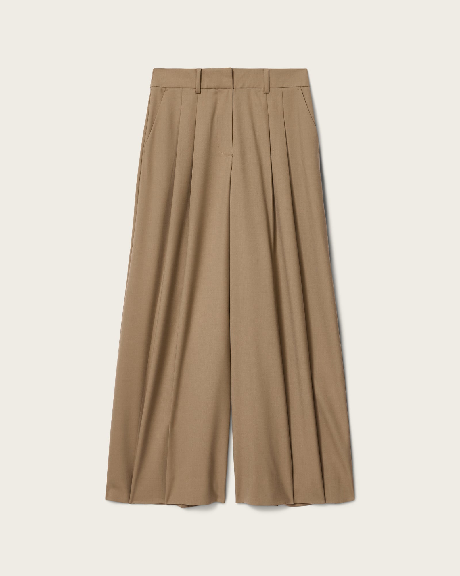 Rosy Brown מכנסיים ארוכים לנשים Poppy Trouser ALLSAINTS