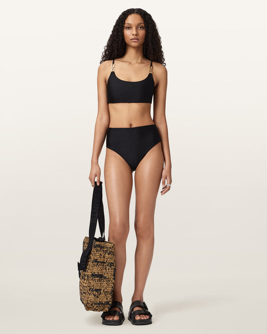 Antique White בגד ים חלק עליון לנשים Court ALLSAINTS