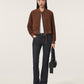 Dark Slate Gray Haldan slim bootcut ג'ינס ארוך לנשים ALLSAINTS