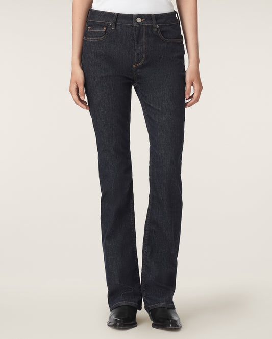 Antique White Haldan slim bootcut ג'ינס ארוך לנשים ALLSAINTS