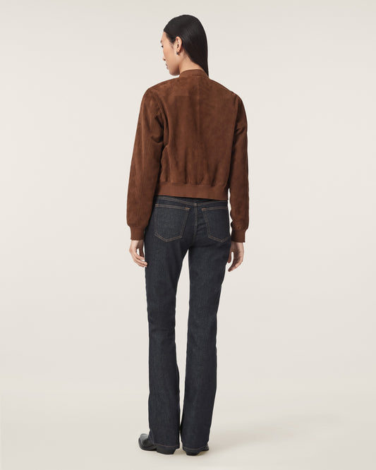 Antique White Haldan slim bootcut ג'ינס ארוך לנשים ALLSAINTS