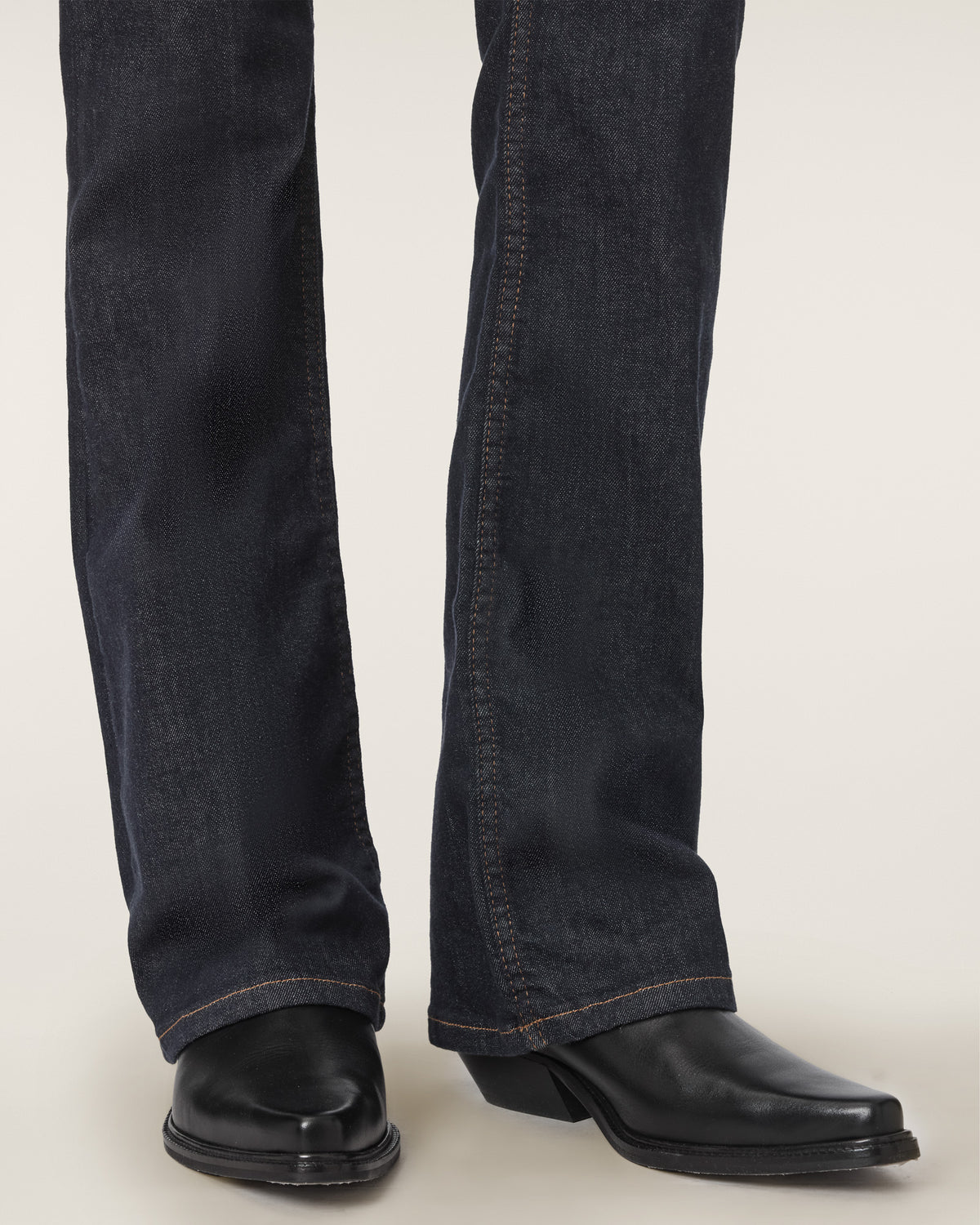 Dark Slate Gray Haldan slim bootcut ג'ינס ארוך לנשים ALLSAINTS