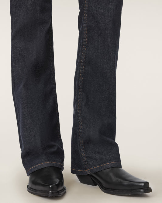Dark Slate Gray Haldan slim bootcut ג'ינס ארוך לנשים ALLSAINTS