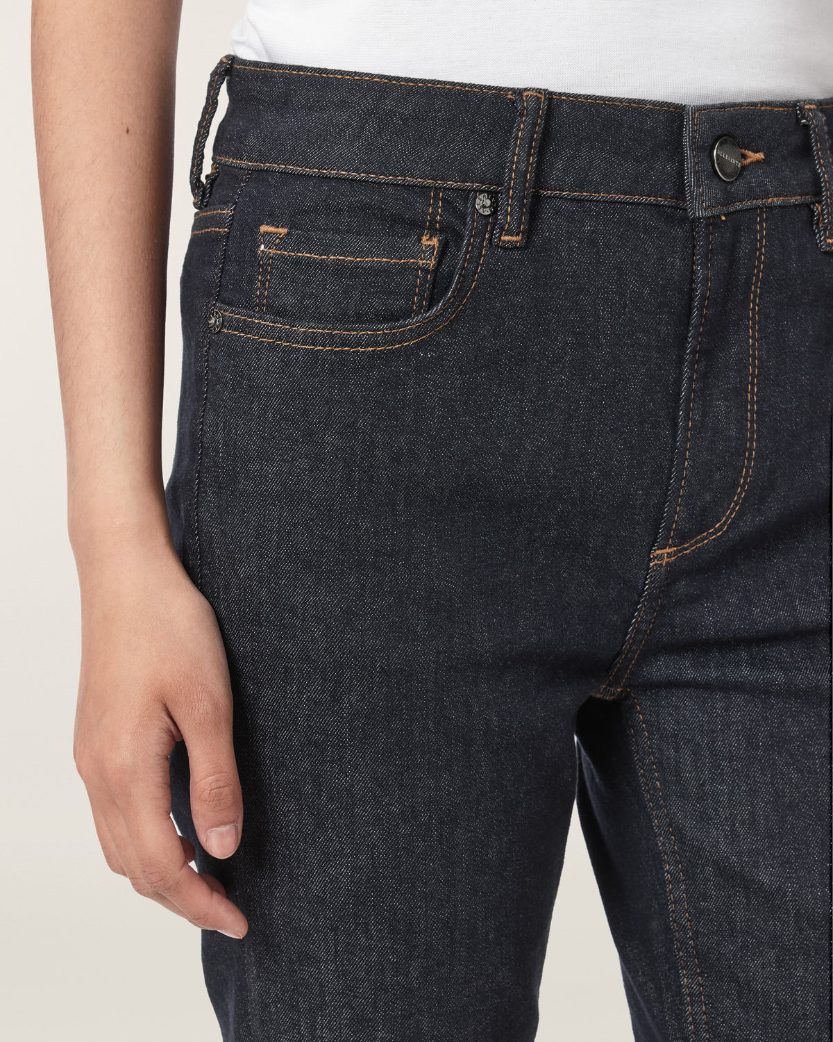 Dark Slate Gray Haldan slim bootcut ג'ינס ארוך לנשים ALLSAINTS