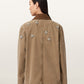 Dim Gray ג'קט לנשים Bex Emb Denim Jacket ALLSAINTS
