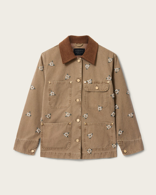 ג'קט לנשים Bex Emb Denim Jacket