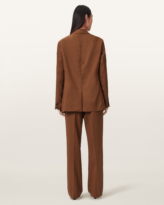 Seashell מכנסיים ארוכים לנשים Beck Trouser ALLSAINTS