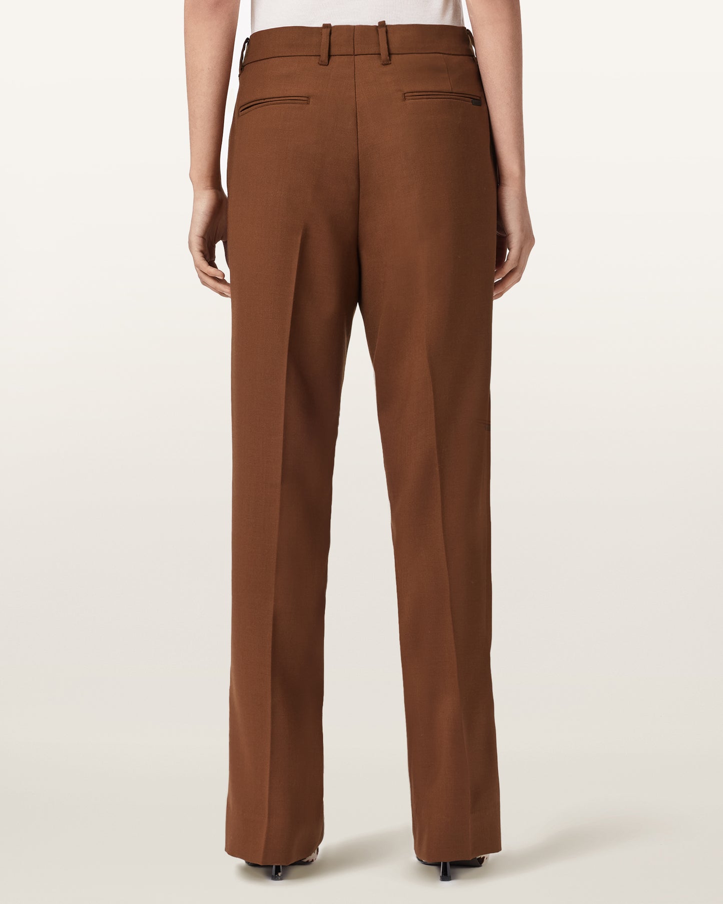 Antique White מכנסיים ארוכים לנשים Beck Trouser ALLSAINTS