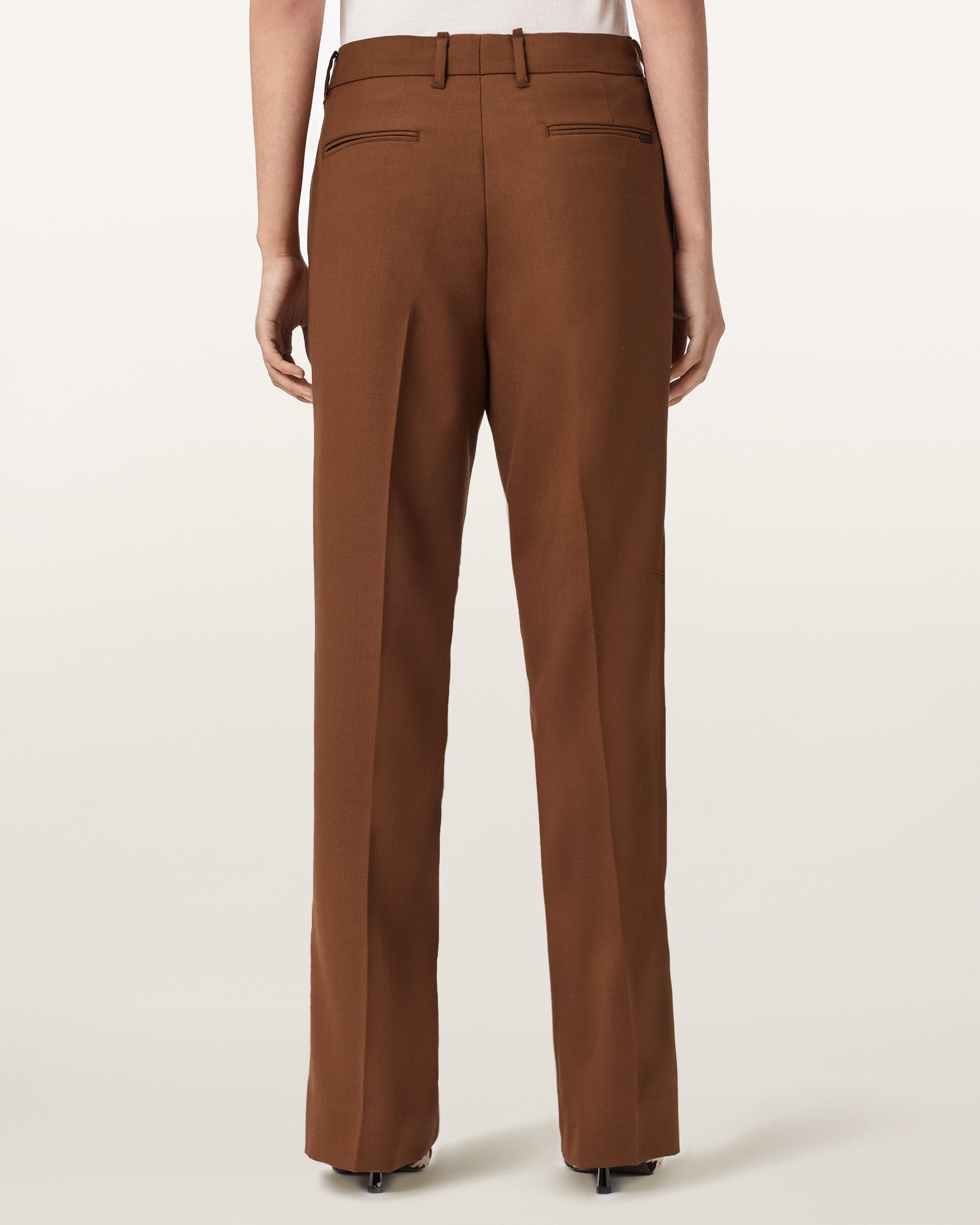 Antique White מכנסיים ארוכים לנשים Beck Trouser ALLSAINTS