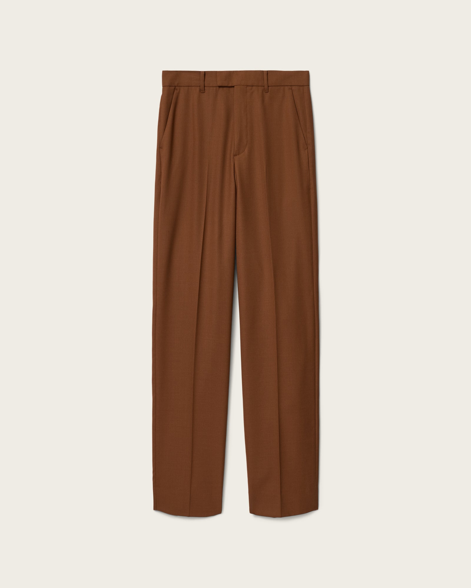 Saddle Brown מכנסיים ארוכים לנשים Beck Trouser ALLSAINTS