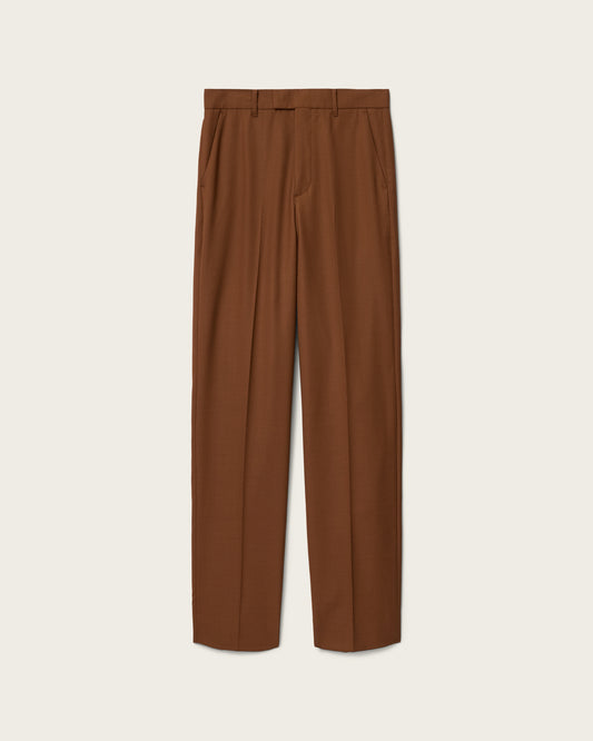 Saddle Brown מכנסיים ארוכים לנשים Beck Trouser ALLSAINTS