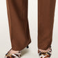 Saddle Brown מכנסיים ארוכים לנשים Beck Trouser ALLSAINTS
