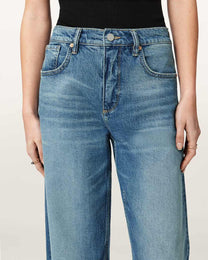 Light Slate Gray ג'ינס ארוך לנשים Sadie - Barrel Fit ALLSAINTS