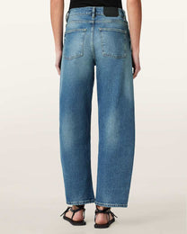 Antique White ג'ינס ארוך לנשים Sadie - Barrel Fit ALLSAINTS