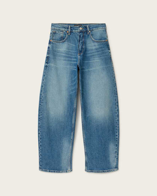 Light Slate Gray ג'ינס ארוך לנשים Sadie - Barrel Fit ALLSAINTS