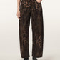 Seashell Sadie - Barrel Fit ג'ינס ארוך מנומר לנשים ALLSAINTS