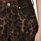Black Sadie - Barrel Fit ג'ינס ארוך מנומר לנשים ALLSAINTS