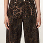Black Sadie - Barrel Fit ג'ינס ארוך מנומר לנשים ALLSAINTS