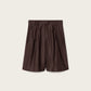 Dark Slate Gray מכנסיים קצרים מחויטים לנשים Charley ALLSAINTS