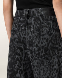 Dark Slate Gray ג'ינס ארוך לנשים Blake ALLSAINTS