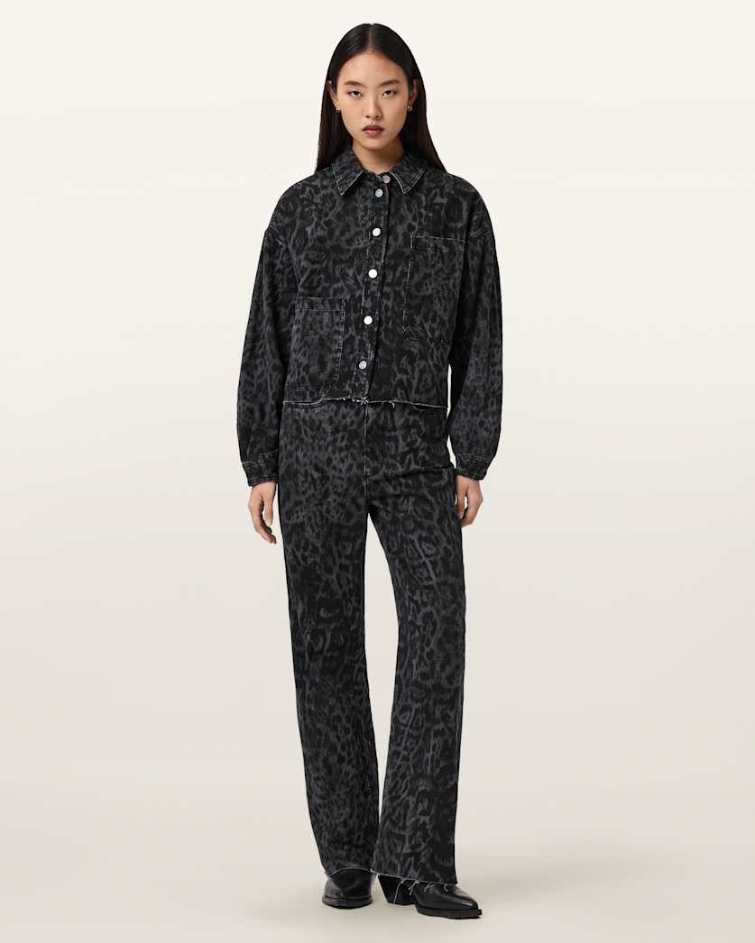 Antique White ג'ינס ארוך לנשים Blake ALLSAINTS