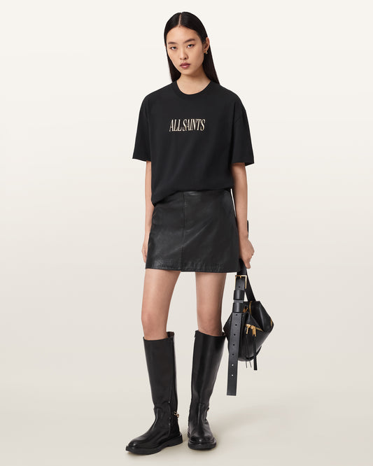 טי שירט קצרה לנשים Cora Etta Tee