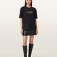 Antique White טי שירט קצרה לנשים Cora Etta Tee ALLSAINTS