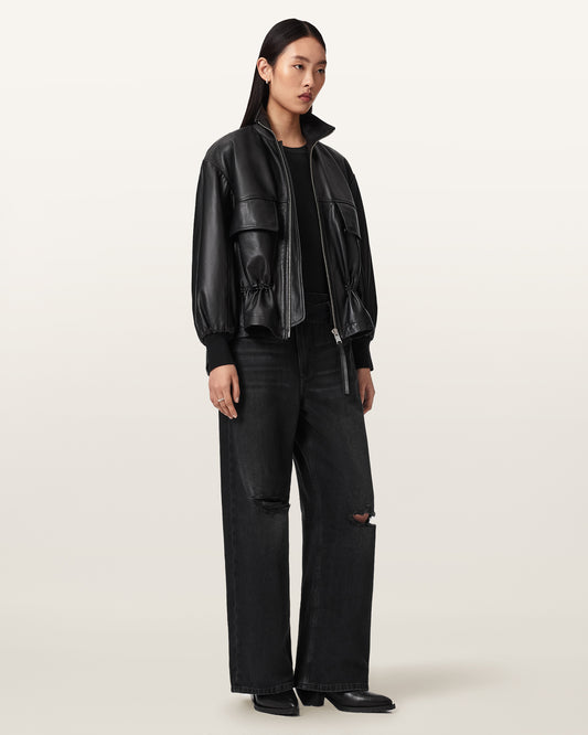 Seashell ג'ינס ארוך לנשים Aki - Wide Fit ALLSAINTS