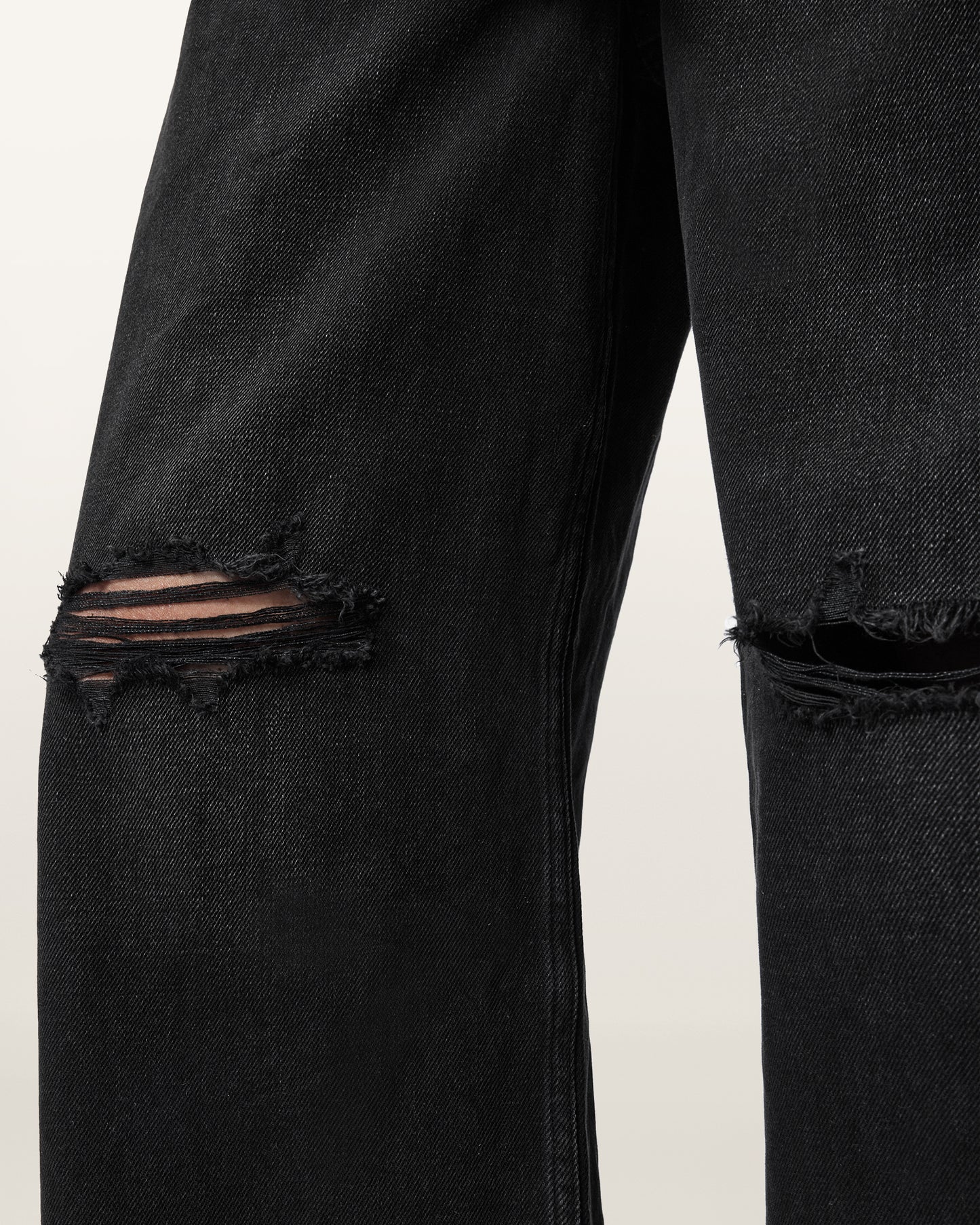 Black ג'ינס ארוך לנשים Aki - Wide Fit ALLSAINTS