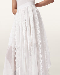 Lavender חצאית מידי לנשים Vashtie ALLSAINTS