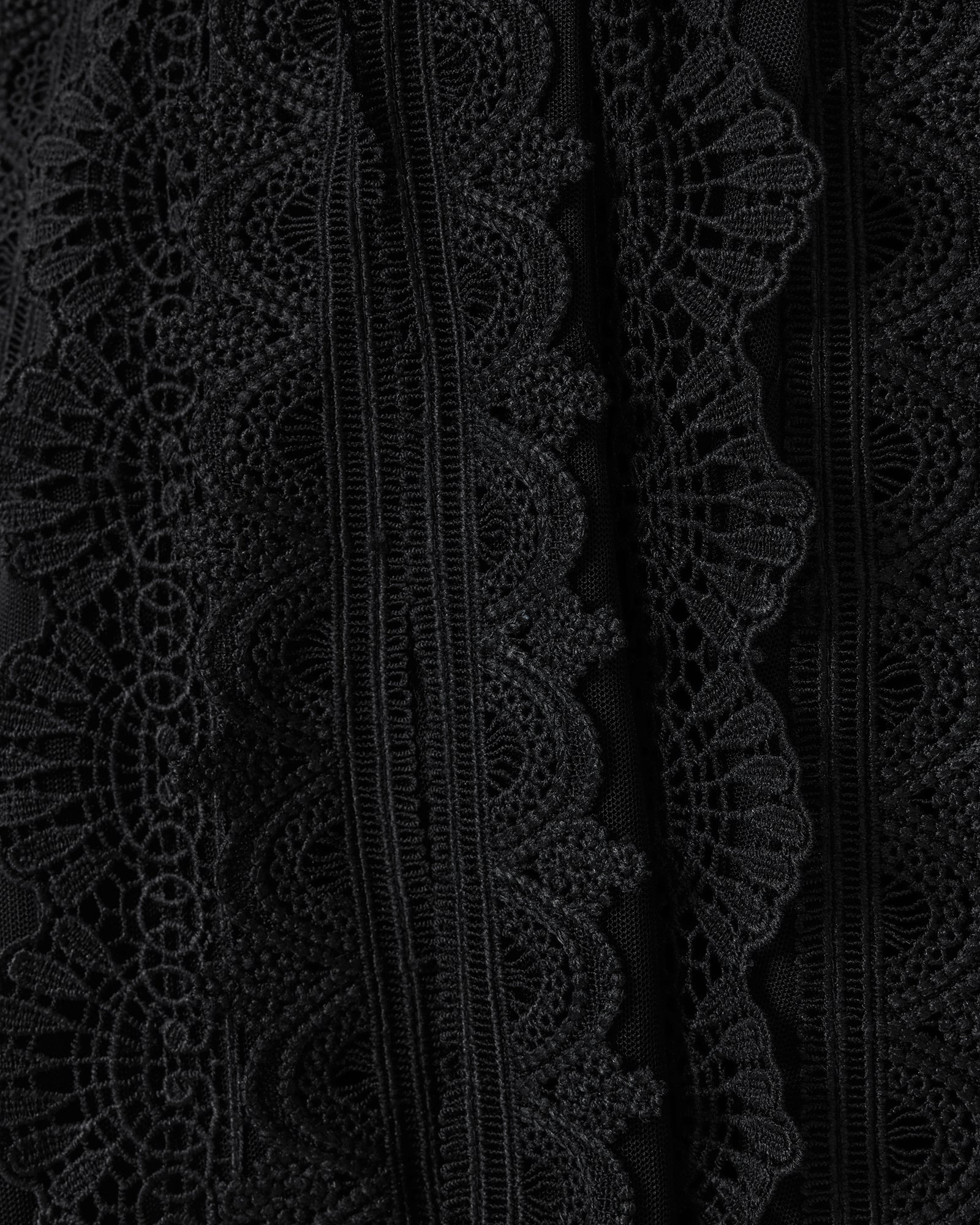 Black חצאית מידי לנשים Vashtie ALLSAINTS