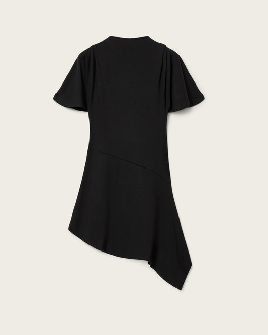 Black שמלת מיני לנשים  Rosa ALLSAINTS