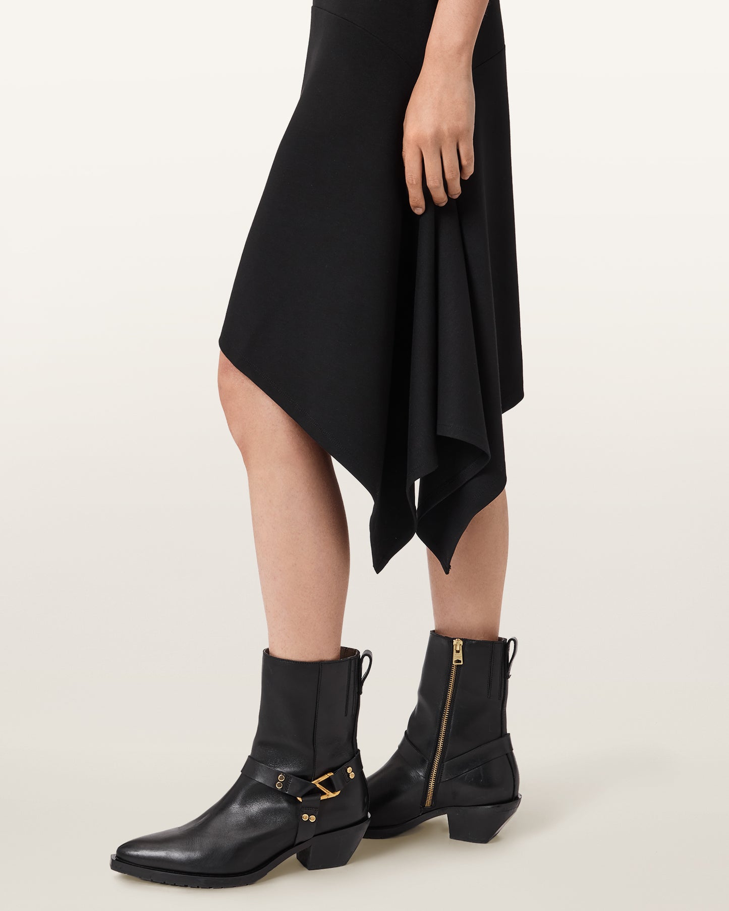 Antique White שמלת מיני לנשים  Rosa ALLSAINTS