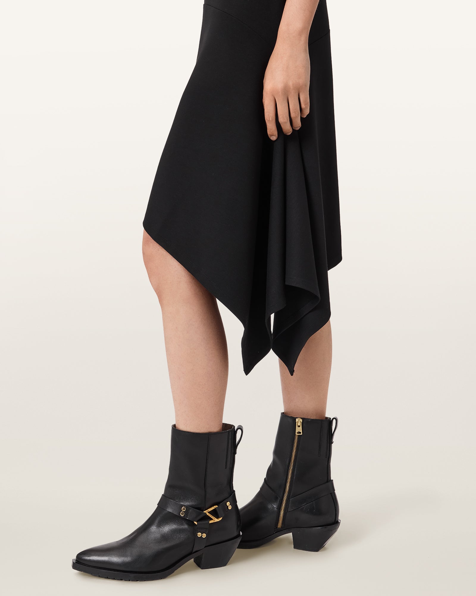 Antique White שמלת מיני לנשים  Rosa ALLSAINTS