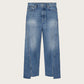 Dark Slate Blue ג'ינס בגזרה משוחררת לנשים Fox - Loose Fit ALLSAINTS