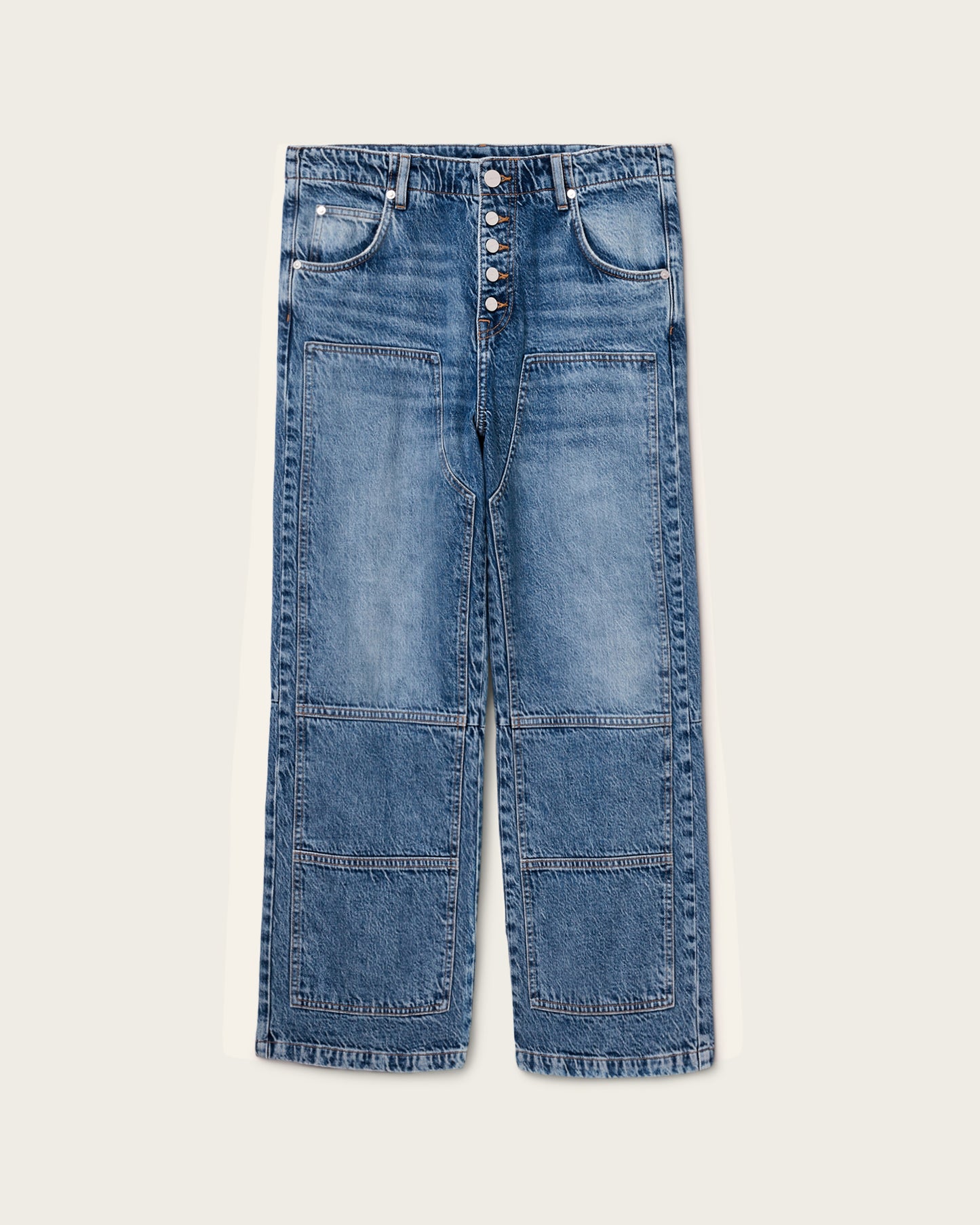 Dark Slate Blue ג'ינס ארוך לנשים Tay Carpenter - Wide Fit ALLSAINTS
