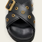 Dark Slate Gray כפכפי עור לנשים Suki ALLSAINTS