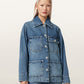 Seashell ג'קט לנשים Bex Denim Jacket ALLSAINTS