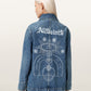 Seashell ג'קט לנשים Bex Denim Jacket ALLSAINTS