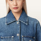 Seashell ג'קט לנשים Bex Denim Jacket ALLSAINTS