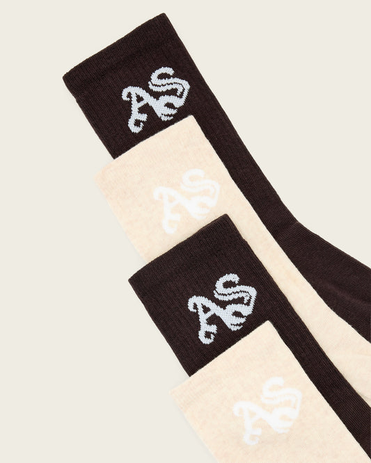 Lavender מארז 2 זוגות גרביים לנשים Gothic ALLSAINTS